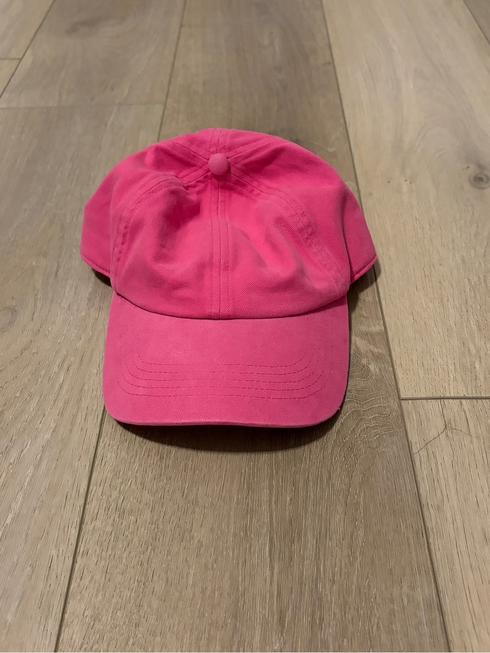 NWT Gap Organic Cotton Washed Baseball Hat in Pink